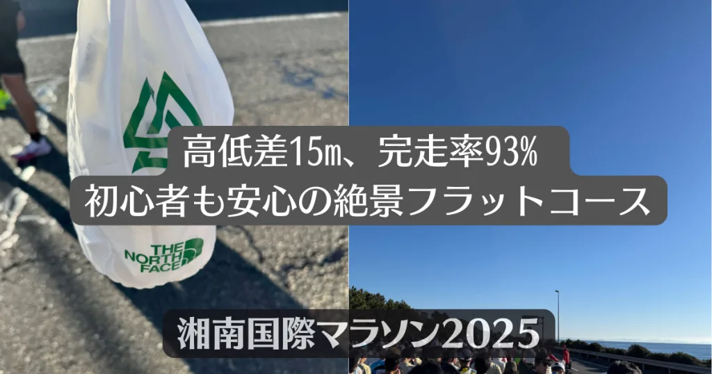 湘南国際マラソン2025完全ガイド：海と富士山の絶景を走る環境配慮型